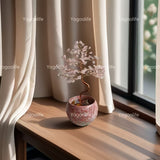 Powder Crystal + Sakura Pink Cup