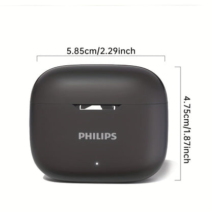 Wireless Earbuds Philips TAT1220 Bluetooth 6.0 with ANC, 360° Sound, Touch and Type-C in Two Colors