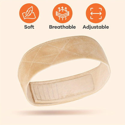 Velvet Wig Grip Caps, Three-Piece Adjustable Set in Light Beige, Beige, Black, Brown or Coffee