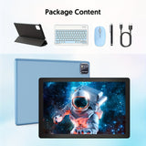 blue Tablet + Blue Keyboard