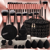 47 pieces + black bag