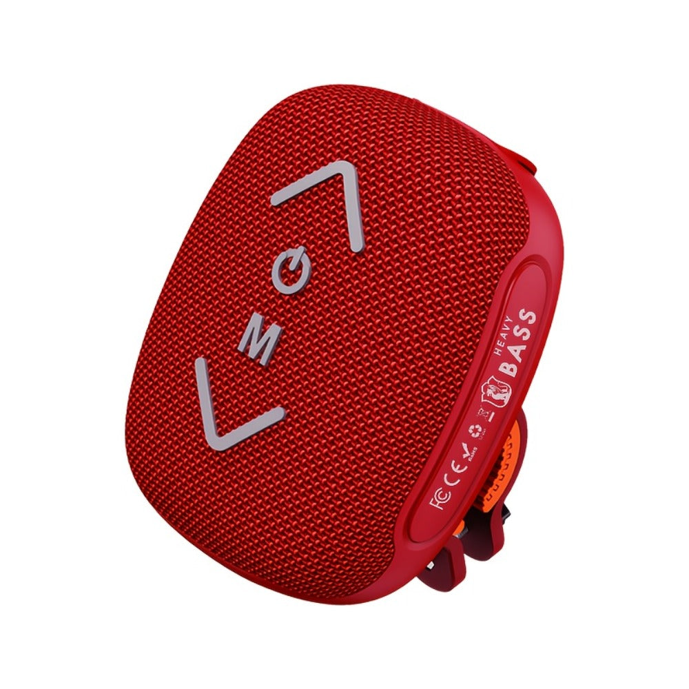 Wireless Bike Speaker with Removable Bicycle Mount, USB Rechargeable Portable Outdoor Bluetooth Speaker for Mountain Bikes Road Bikes Cycling Commuting and Hiking