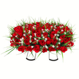 1PCS - Cemetery Top Rose