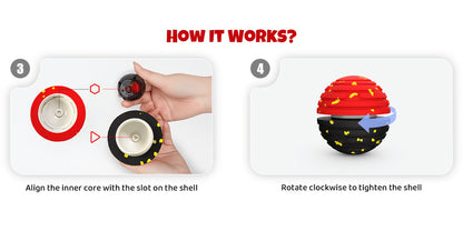 Remote-Controlled Interactive Dog Toy Ball – Self-Rolling Bouncing Ball for Small, Medium & Large Dogs | Indoor & Outdoor Use