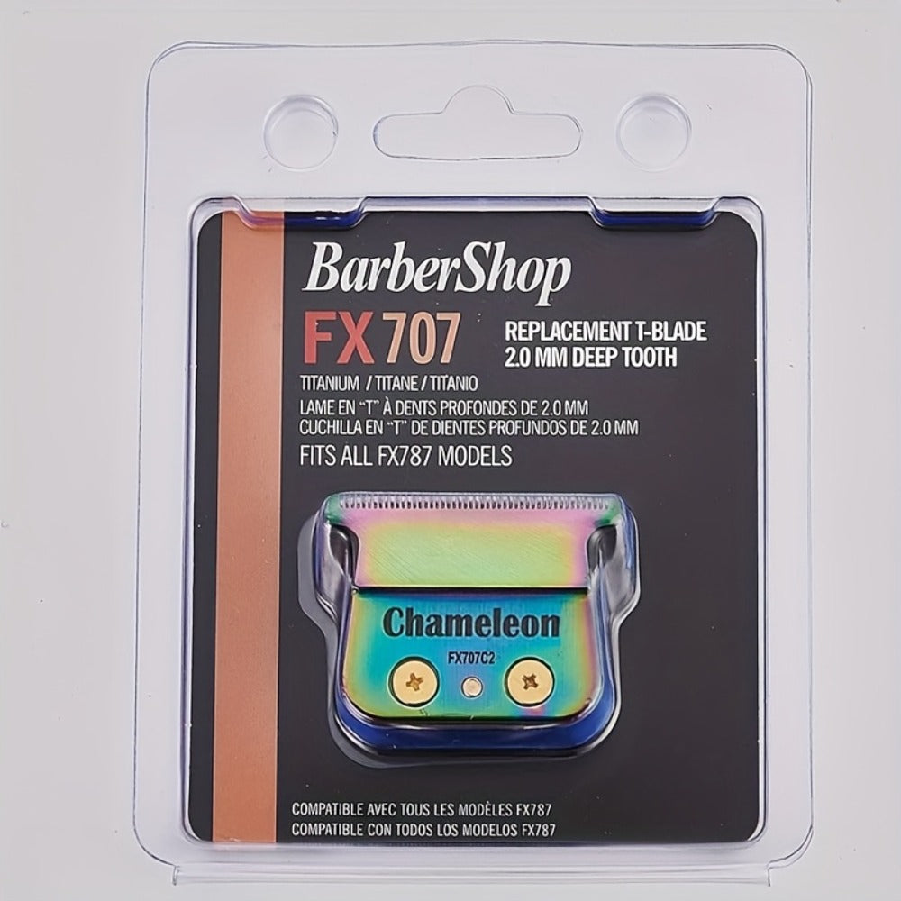 BaBylissPRO Zero-Gapped Replacement Trimmer Blades FX707C — Compatible with FX787 & FX726, Professional Barberology Grade, Ultra-Close Precision Cutting, Easy Snap-In Install for Barbers & Home Use