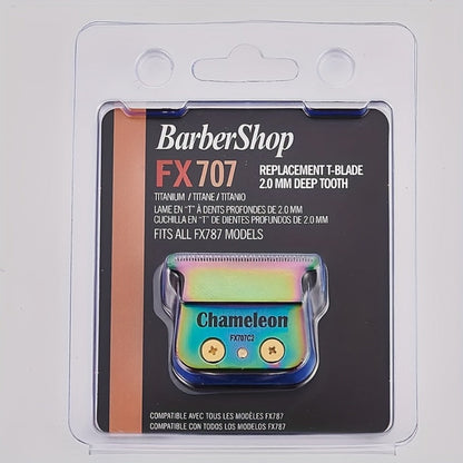 BaBylissPRO Zero-Gapped Replacement Trimmer Blades FX707C — Compatible with FX787 & FX726, Professional Barberology Grade, Ultra-Close Precision Cutting, Easy Snap-In Install for Barbers & Home Use