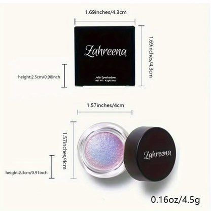 Holographic Glitter Eyeshadow Gel Jelly Shimmer water-resistant extended-wear Indigo Twilight Purple Blue Gradient Eye Makeup for Party