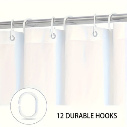 Sea Star and Shell Shower Curtain with One-Piece or Four-Piece Bathroom Set Checkout Options