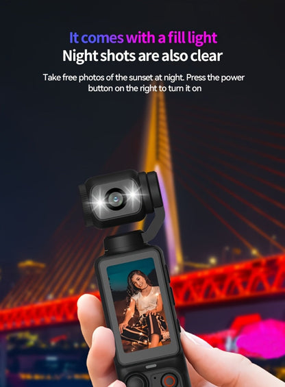 4K UHD Vlogging Action Camera 180° Rotating Lens Anti-Shake 1.9" Screen 2000mAh Battery – Lightweight Travel Cam with Image Stabilization for Vlogging, Hiking & Outdoor Sports | Gift for Teens & Adults