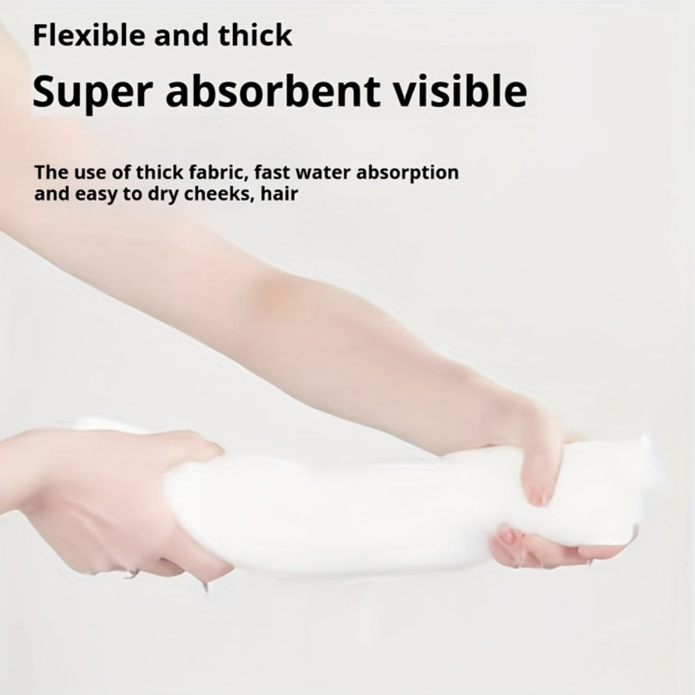 Disposable Face Towels 180 Pcs Soft Thickened Cotton Compressed Cleansing Towel for Women Men All Skin Types Travel Portable Facial Wipes 3 Packs 60 Pcs Each