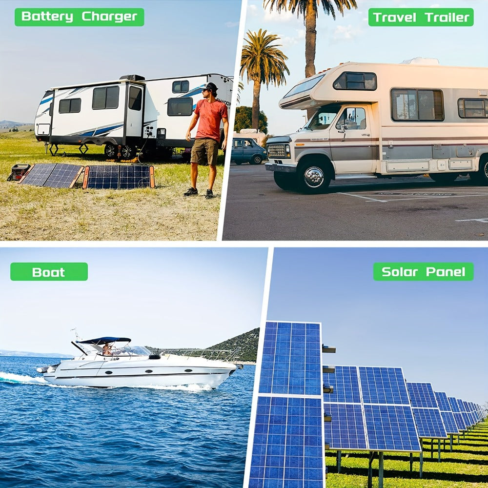 Solar Panel Extension Cable 14AWG – Tinned Copper MC4 Connector Wire for RV, Camper & Off-Grid Solar Systems | 30FT or 40FT