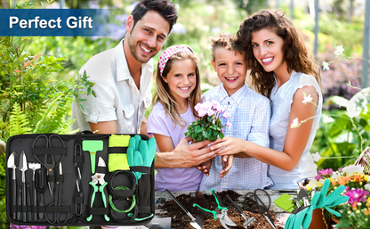 Bonsai Tool Set 24-Piece Kit for Beginners & Enthusiasts, Includes Pruning Shears, Scissors, Trimming Tools & PU Leather Bag – Complete Bonsai Care Kit Gift for Men & Women