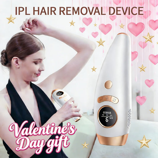 IPL Hair Removal Device for Women & Men 999,900 Flashes — Permanent At-Home Hair Remover 9 Energy Levels Painless Full Body Legs Arms Bikini Underarms Face, 94% Hair Loss in 4-6 Weeks