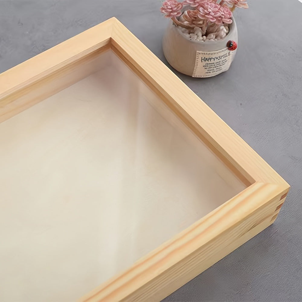 Jewelry Box, Wooden Drawer Display Organizer with Acrylic Window and Buckle Lock in One- or Two-Piece Sets