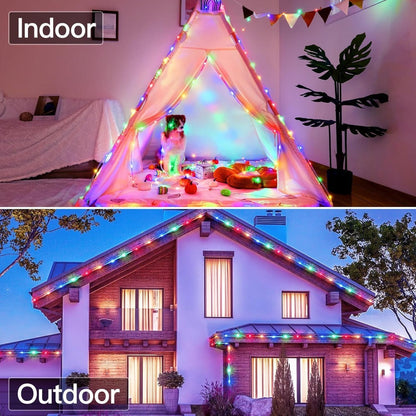 String Lights, Solar Flexible Fairy Lights with 50, 200 or 300 LEDs, Three Lengths and Four Color Options