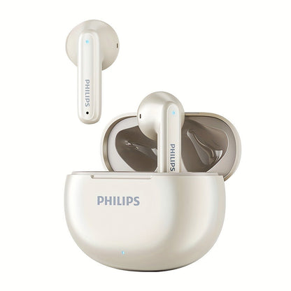 Bluetooth 5.4 Semi-Open Earbuds True Wireless TWS Charging Case Noise Cancelling Mic 20H Playtime Type-C Charging Sports Travel Home Office Wireless Earphones Blue Black White