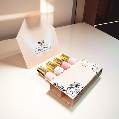 Perfume Gift Set for Women — Mystical 4-Piece Travel Size Fragrance Kit 20ml Each, Fresh Fruity Floral Scents, Long-Lasting Unisex Eau de Parfum, Ideal for Birthday, Valentine’s Day & Everyday Wear