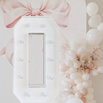 Marquee Letter Lights White LED - 3FT Light Up Letters A-Z for Birthday, Anniversary, Wedding & Party Decor