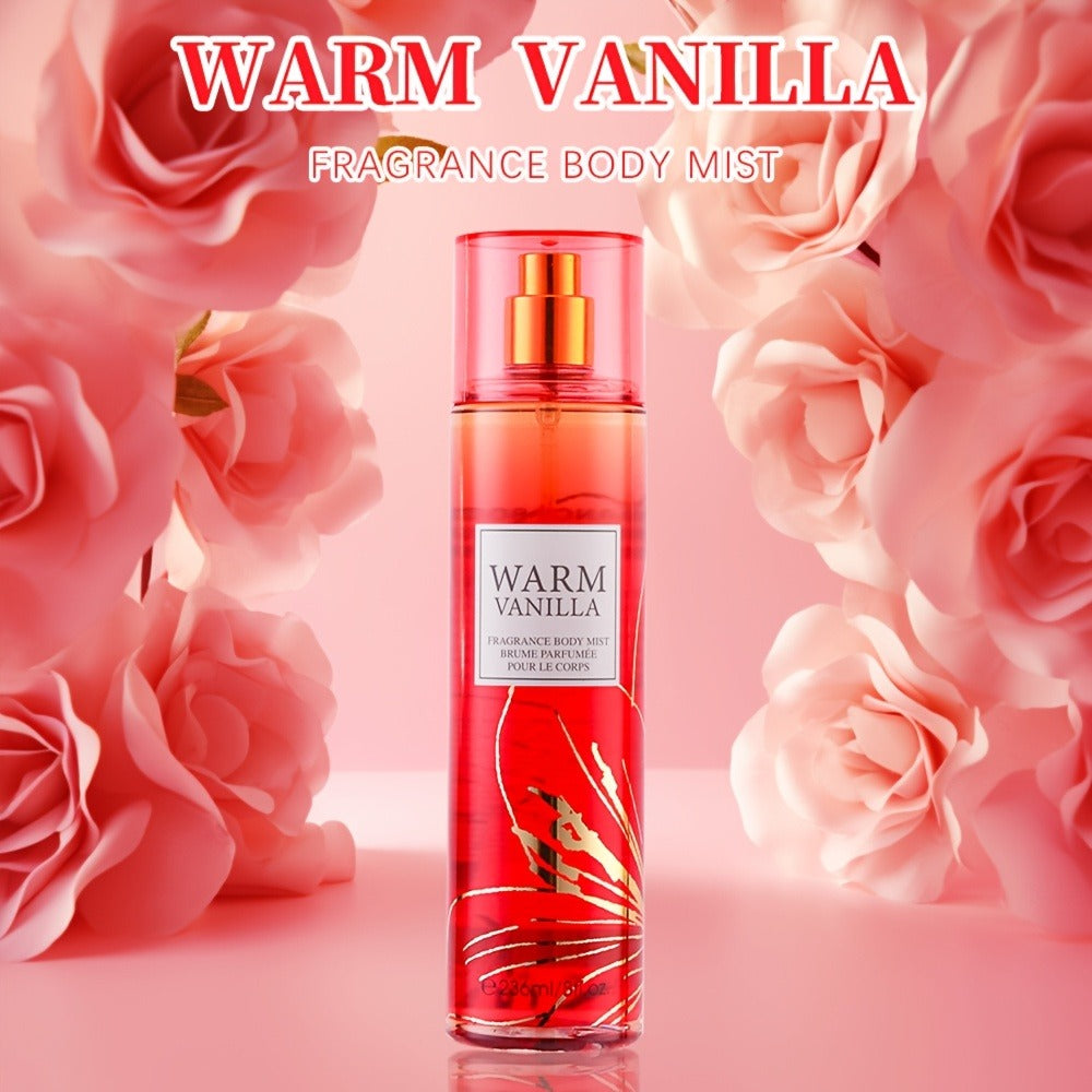 Floral and Fruit Body Mist Spray, 8 fl oz / 236ml in Fourteen Exact Scent Options for External Body Use