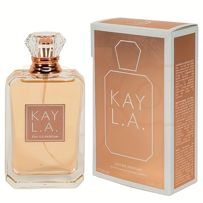 Perfume for Women KAY L.A. Eau de Parfum 100ml Spray with Three Named Fragrance Options in a Distinctive Bottle Presentation