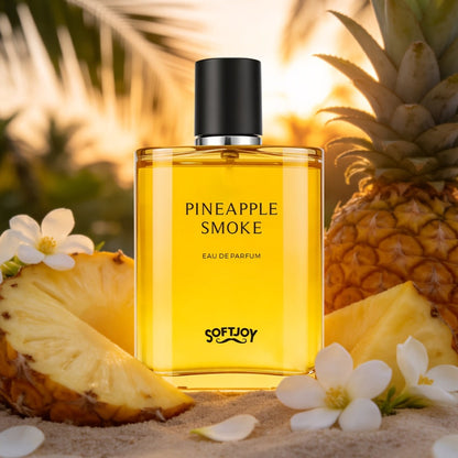 Perfume for Men in 3.04 oz Gold Bottle with Pineapple, Blackcurrant, Birch and Smoky Scent Profile