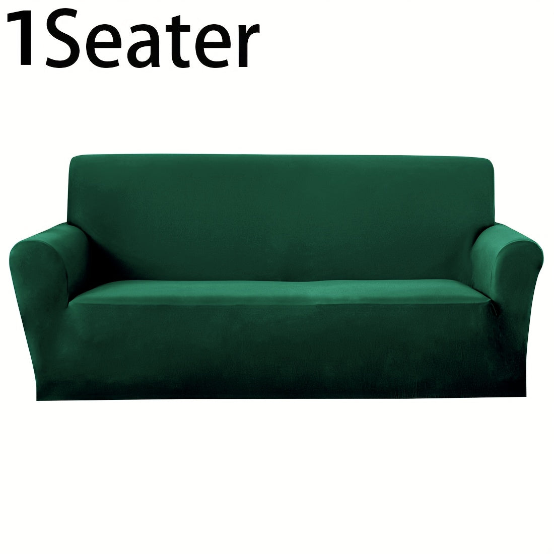 Sofa Cover Elastic Anti-Slip Stretch Slipcover for 1, 2, 3 or 4-Seater Sofas in Seven Solid Colors
