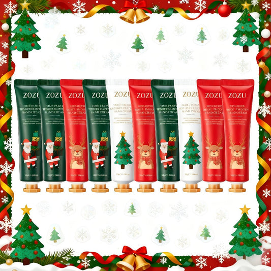 Travel Hand Cream Bulk Gift Set 20 30 Pcs — Glycerin & Lactic Acid Mini Moisturizing Lotion for Dry Hands & Body, Plant-Scented Christmas Holiday Party Favor Wedding Gift for Women Men