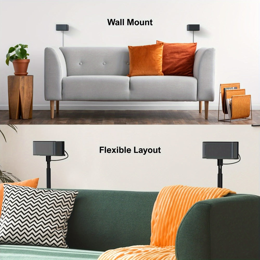 ULTIMEA Poseidon M3T 5.1 Surround Sound Bar with Wireless Subwoofer & Rear Speakers | 350W Home Theater Soundbar, HD eARC, BT 5.3, Adjustable Bass, 3 EQ Modes