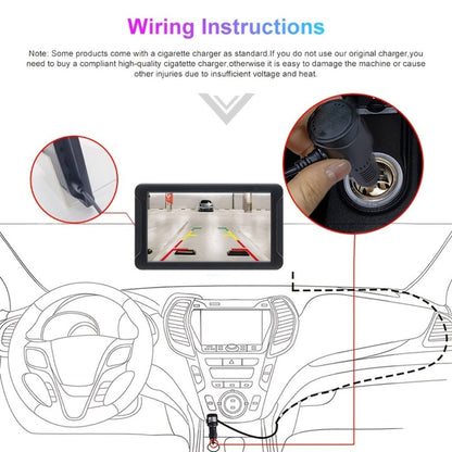 Portable Car GPS Navigation 8" - Wireless CarPlay & Android Auto, HD Touchscreen, Magnetic Mount, Mirror Link, FM Radio, AUX/USB/TF, Backup Camera Included