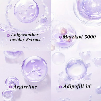 Face Serum with Matrixyl 3000, Argireline, Adipofillin and Anigozanthos Extract in a 1 oz Dropper Bottle