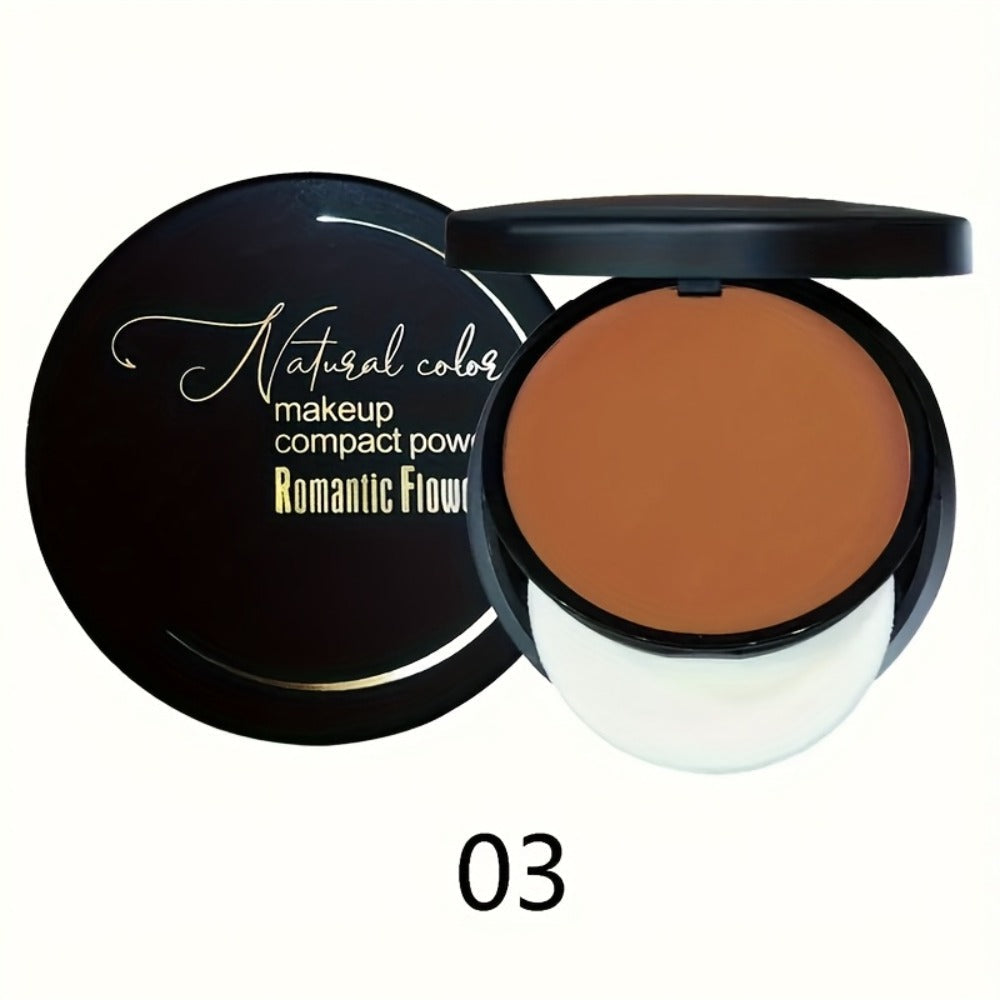 Matte Setting Powder Palette Waterproof Sweat-Proof Buildable Coverage with Squalane Formula — Brightening Contouring Face Powder for All Skin Tones Long Lasting