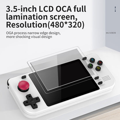 Handheld Game Console Powkiddy RGB10S with 3.5-Inch IPS, 480x320 resolution, 64GB, 128GB or 256GB Options, 3000mAh Battery