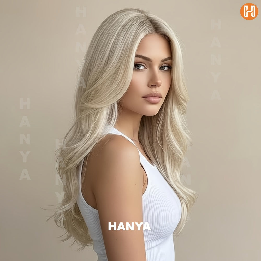 Synthetic Wig Long Heat-Resistant Style, Six Color Choices with 24-Inch Retained Length for Parties