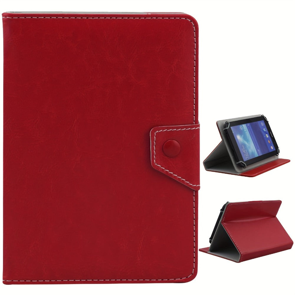 Universal 7- or 8-Inch Tablet Sleeve Case with Magnetic Closure, Folding Stand and Ten Size-Color Options