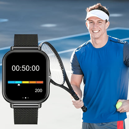 Calling Smartwatch for Men Women Heart Rate Monitor Sleep Tracker Multiple Sport Modes Music Control Weather IP67 Waterproof Magnetic Charging Android iPhone Compatible – Black Pink Silver Gold