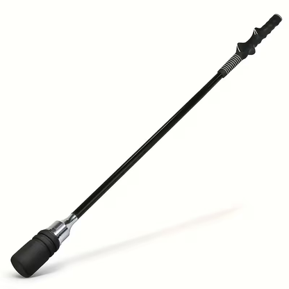 Golf Swing Trainer Aid – Black Stainless Steel Practice Stick for Men & Women, Builds Strength, Flexibility & Swing Rhythm, Perfect for Warm-Up, Off-Season Training & Skill Improvement