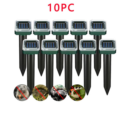 Solar Outdoor Lights for Garden, LED Landscape Path Lights IP44 Waterproof, Solar Lawn Projection Lights for Yard Courtyard Patio, 2/4/6/8/10 Pack Christmas Holiday Decor