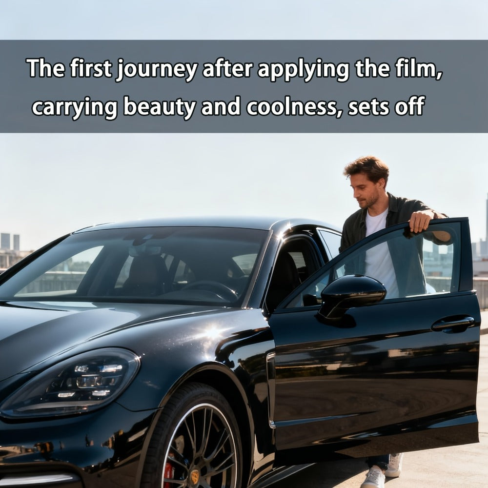Window Tint Tool Kit 36PCS Felt Squeegee Scraper Set for Car Vinyl Wrap Film Installation DIY Beginner Window Tinting Tools Complete Kit