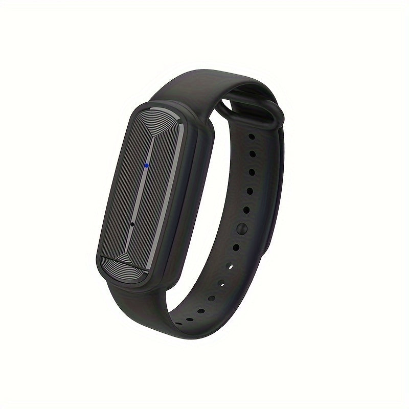 Mosquito Repellent Bracelet – Ultrasonic Soundwave Technology, USB Rechargeable, Waterproof Wristband for Camping Outdoor Hiking Travel, No Chemicals