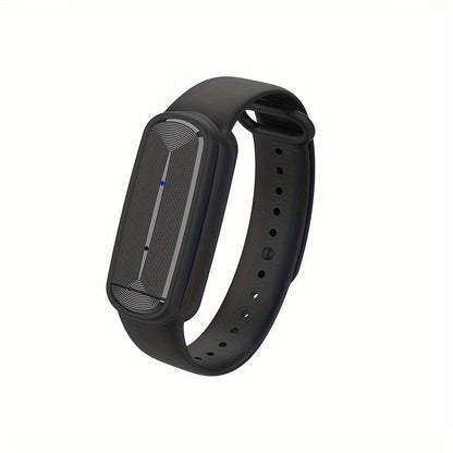 Mosquito Repellent Bracelet – Ultrasonic Soundwave Technology, USB Rechargeable, Waterproof Wristband for Camping Outdoor Hiking Travel, No Chemicals