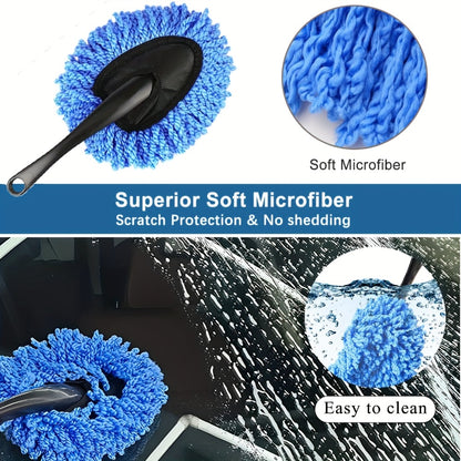 26-Piece Car Detailing Kit – Complete Car Cleaning Brush Set with Drill Brushes, Wheel Brush, Wash Mitt, Cleaning Gel & Squeegee for Interior, Exterior & Wheels