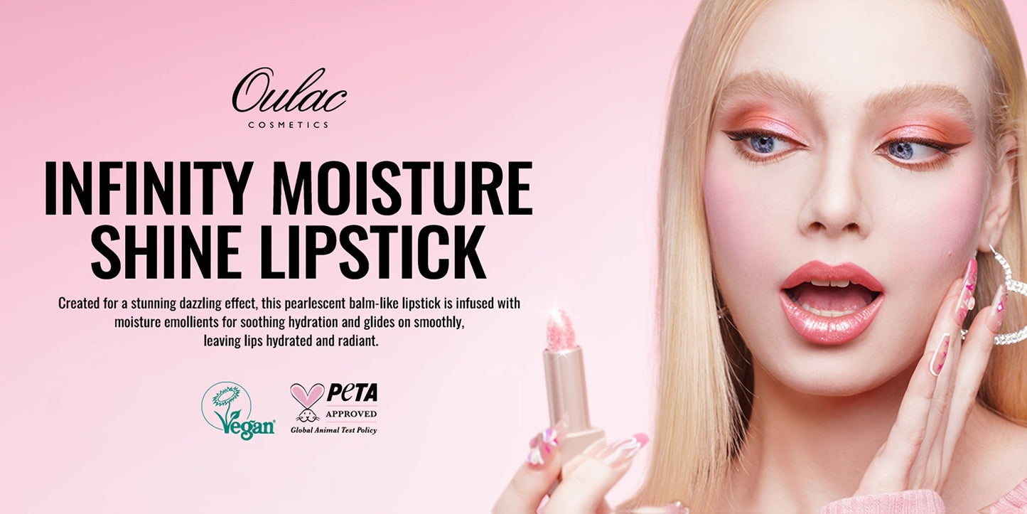 Lipstick Set, Oulac 3-Piece Metallic Finish Collection with Set 4 or Set 5 Color Selections