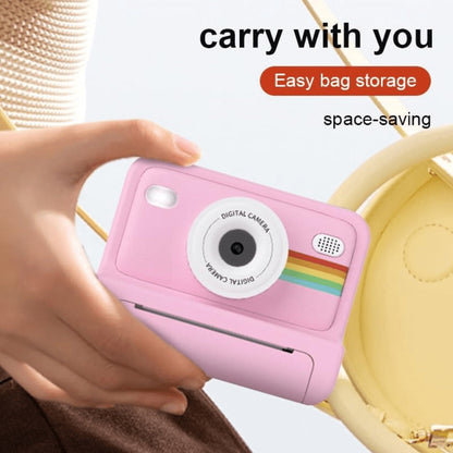 Instant Print Digital Camera with 1-Second Photo Printing | 1080P HD Screen, Selfie & Video Camera, 3 Rolls Paper Included | Portable Travel Camera Gift for Kids, Teens & Adults