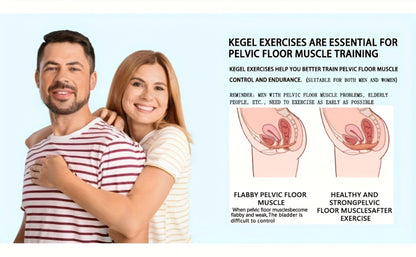 Kegel Trainer Pelvic Floor Exerciser, Electric EMS Cushion Massager for Women & Men, Pelvic Floor Rehabilitation Device