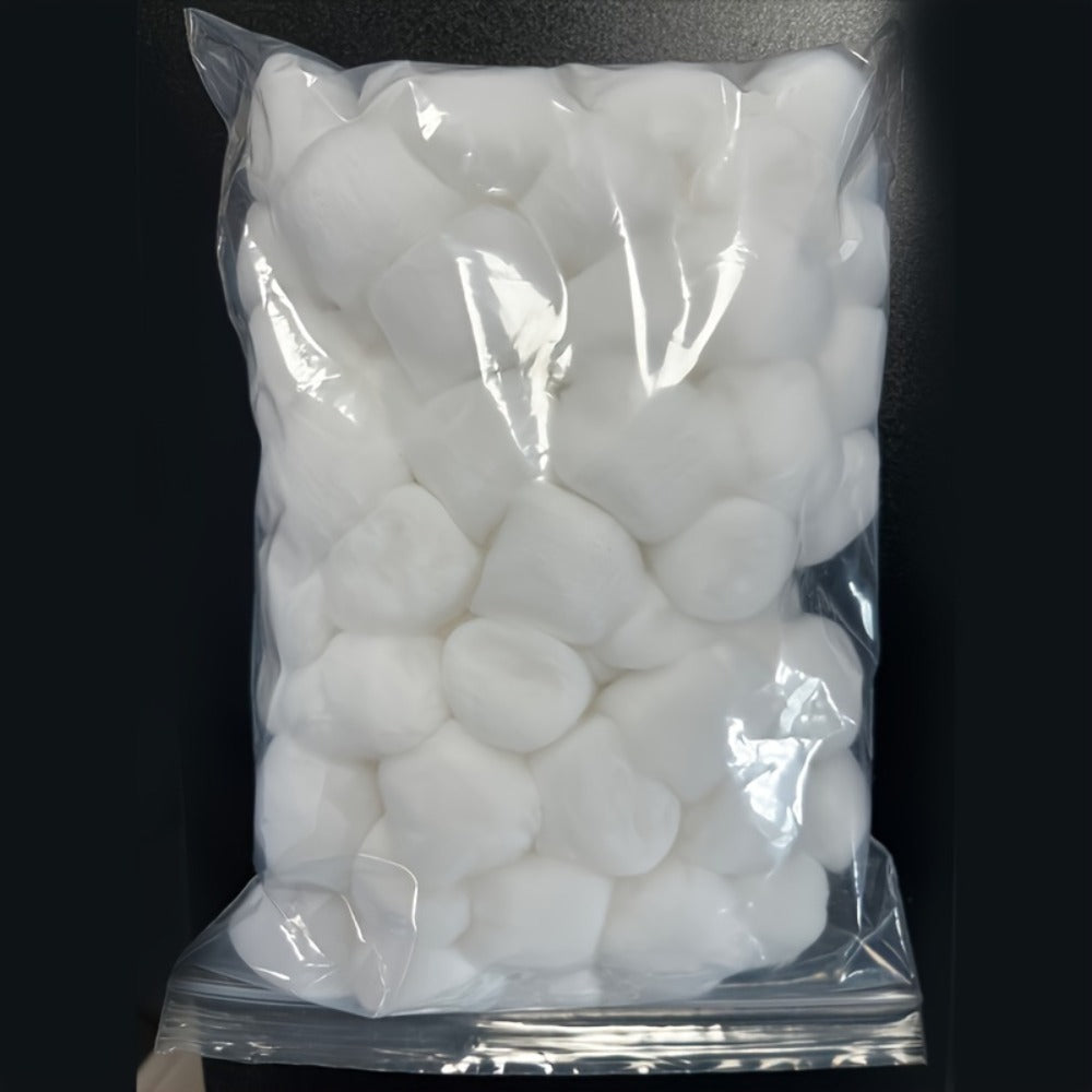 Cotton Balls 500 Count Super Jumbo Soft 100% Absorbent Premium Unscented - Makeup Removal Toner Skincare Nail Care Wound Cleaning for Sensitive Skin All Skin Types Pack of 5