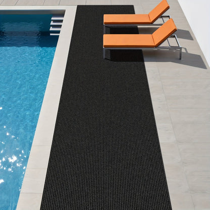 Non-Slip Runner Rug for Hallway Kitchen Stairs - Thick 4mm Long Roll Rug 23.22" Wide, Machine Washable, Multiple Sizes & Colors