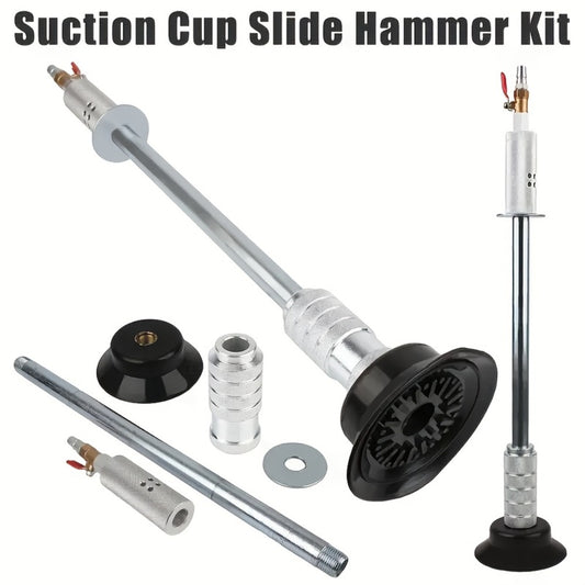 Air Pneumatic Dent Puller Car Body Repair Tool – Suction Sheet Metal Drawing Hammer for Auto Dent Removal, Steel Construction, Professional & DIY Auto Body Repair