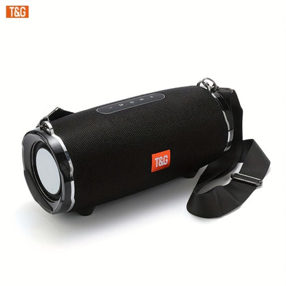 TG187 IPX4 Waterproof Outdoor Bluetooth Speaker | Dual Speakers, 4800mAh Rechargeable Battery, TWS Stereo Pairing, High Volume Portable Wireless Boombox for Party, Picnic, Camping & Stage