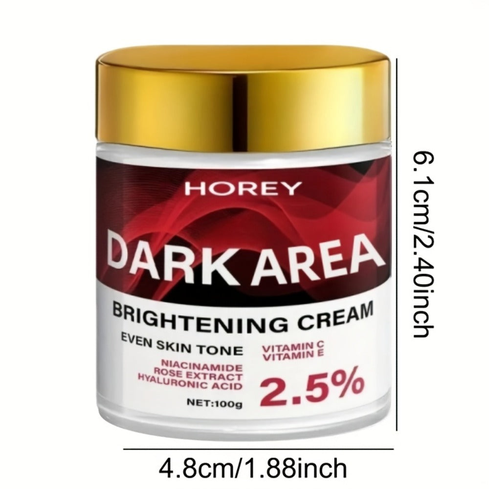 Face Cream Vitamin C 2.5% Formula with Glutathione, Vitamin E and 100g Morning or Evening Format