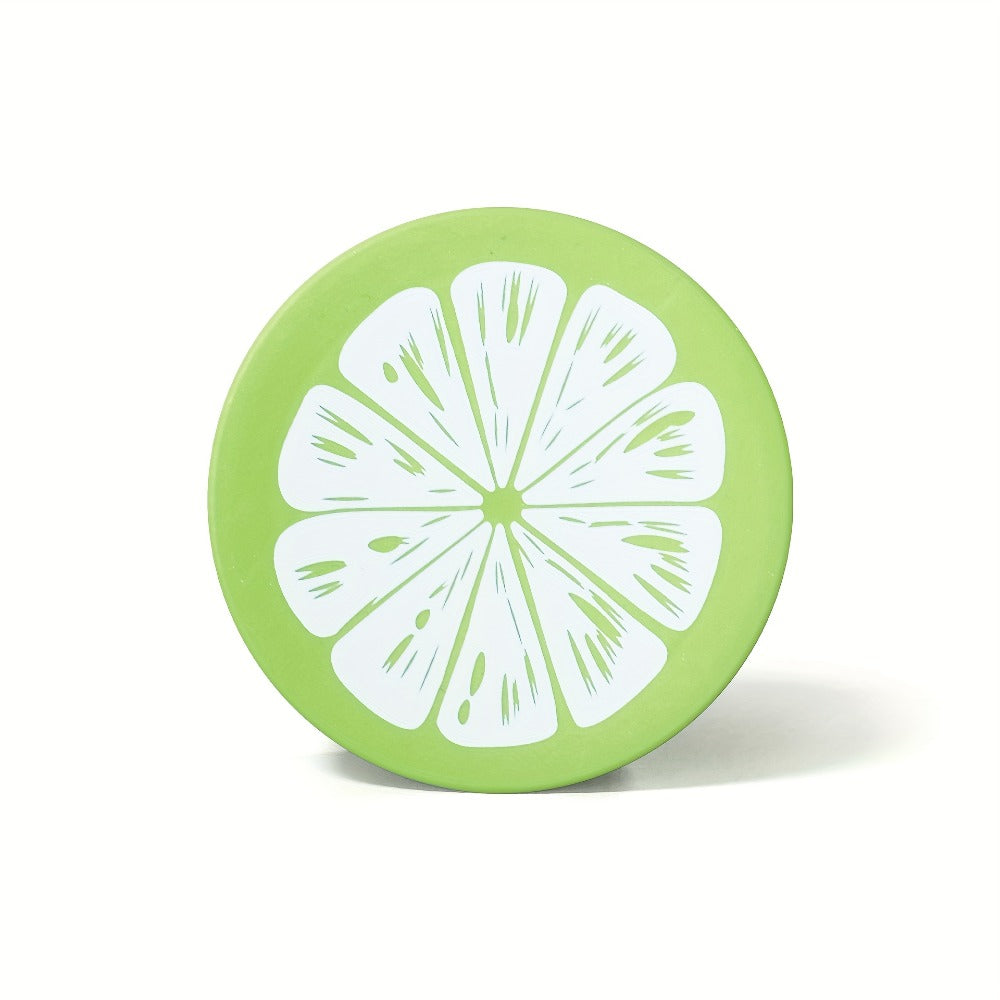 Car Air Freshener 2-Pack Solid Fragrance Jars in Cherry, Lavender, Lime, Rose or Sweet Orange